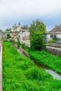 View of the town Chatillon-sur-Seine Royalty Free Stock Photo