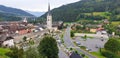 View of the town of GmÃÂ¼nd in KÃÂ¤rnten, Austria