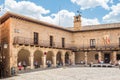 View at the Town hall building of Albarracin in Spain Royalty Free Stock Photo