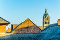 View of the town hall in the central Chester, England Royalty Free Stock Photo