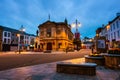 View of Town Hall in Coleraine, North Ireland, UK at sunset