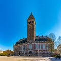 View of the town hall of Norrkoping in Sweden Royalty Free Stock Photo