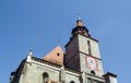 view of the town hall in romanian city brasov...IMAGE Royalty Free Stock Photo