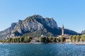 View of the town of Lecco on Lake Como Royalty Free Stock Photo