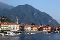 View of town Menaggio on lake Como in Italy Royalty Free Stock Photo