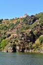 Town of Mirando do Douro and Douro river, Portugal