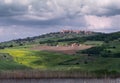 A view of the town of Pienza Tuscany