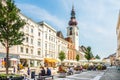 View at the Town place of Wels - Austria