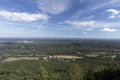 View of Town from the Top of Rock City Lookout Mountain