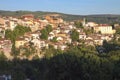 View from town Veliko Tarnovo in Bulgaria Royalty Free Stock Photo