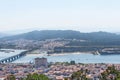 View of the town of Viano do Castelo from the Sanctuary of Santa