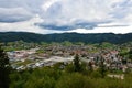 View of the town of Ziri in Gorenjska, Slovenia