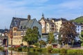 View of Traben-Trarbach, Germany Royalty Free Stock Photo