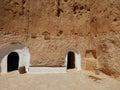 Traditional house of Berbers, Tunisia.