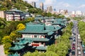 View of traditional buildings in Lanzhou (China)