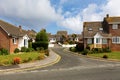 View at traditional english street