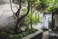 View of traditional garden at Lingering Garden Scenic Area, Suzhou, Jiangsu, China Royalty Free Stock Photo