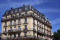 View of a traditional, historical building in Paris