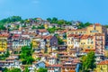 View of traditional houses in the old town of Veliko Tarnovo, Bulgaria...IMAGE Royalty Free Stock Photo