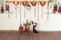 Traditional rajasthani puppets at display in Jaigarh Fort, Jaipur, India