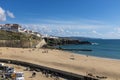 View of the traditional village of Ericeira, with the Praia dos Pescadores Fisherman beach