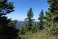 View from Trail near Bogus Basin, Idaho Royalty Free Stock Photo