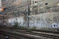 View of beside train station at Gare de Paris-Est railway station of Paris Royalty Free Stock Photo