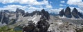 Tre cime di Lavaredo and Mount Paterno