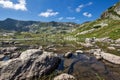 View of The Trefoil lake, Rila Mountain, The Seven Rila Lakes, Bulgaria