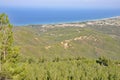 View from Trenches at Chunuk Bair, Gallipoli, Turkey L-R 3/3