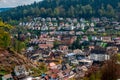 A view of Triberg in the Black Forest, Germany Royalty Free Stock Photo