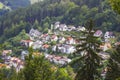 View of Triberg in Black Forest - Germany Royalty Free Stock Photo