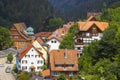View of Triberg in Black Forest