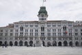 View of Trieste City Hall Royalty Free Stock Photo