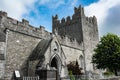 View of the Trinitarian Abbey in Adare, Ireland, Europe