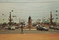 View of Trinity Bridge and Suvorov Square