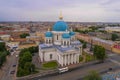 Trinity Cathedral, morning. Saint Petersburg, Russia