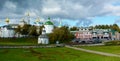 View of Trinity-St. Sergius Lavra in Sergiev