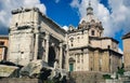 View of the Triumphal Arch of Septimius Severus