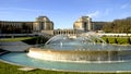 View of the Trocadero Royalty Free Stock Photo