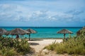 View of a tropical beach