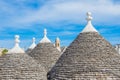 The Trulli of Alberobello (UNESCO World Heritage Site) Royalty Free Stock Photo