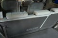 View of trunk from opened trunk door, also rear and front seats on modern chinese SUV car Dongfeng Voyah Free EV