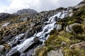 A view from Tryfan Snowdonia North Wales Royalty Free Stock Photo