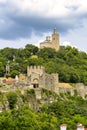 View of Tsarevets Fortress - medieval stronghold Royalty Free Stock Photo