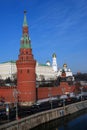 Moscow Kremlin. UNESCO World Heritage Site. Royalty Free Stock Photo