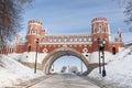 View of Tsaritsyno park in Moscow