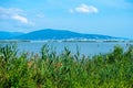 View of Tsemess bay and Sudzhuk lagoon in Novorossiysk