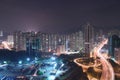 a view of Tsuen Wan highway hk Royalty Free Stock Photo