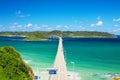 View of Tsunoshima in Shimonoseki, Yamaguchi, Japan Royalty Free Stock Photo